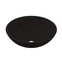 INK Opbouw Waskom Jazz Large Quartz zonder Kraangat Quartz Zwart - thumbnail