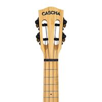 Cascha HH 2312 Bamboo Natural sopraan ukelele set - thumbnail