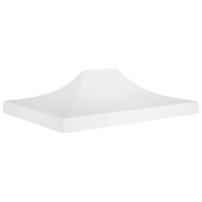 VidaXL Partytentdak 270 g/m² 4,5x3 m wit VidaXL Partytentdak 270 g/m² 4,5x3 m wit
