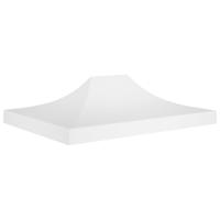 VidaXL Partytentdak 270 g/m² 4,5x3 m wit - thumbnail