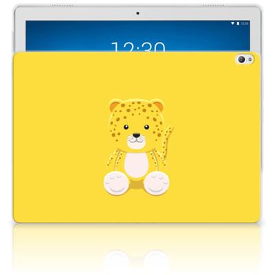 Lenovo Tab P10 Tablet Back Cover Baby Leopard