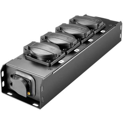 Adam Hall Adam Hall Cables PRO PORT 4 T power strip - thumbnail