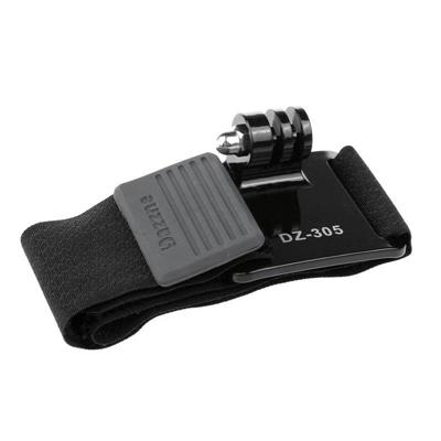 Dazzne 8 in 1 fiets Stuur + helm riem + 3-weg Pivot arm en 4 x schroeven + 2 x platte basis en 2 x gebogen basis met stickers + haak en lus bevestiger