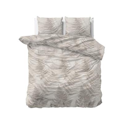 Dekbedovertrek - Finn - 100% Katoen Satijn - Heerlijk Zacht En Soepel - Met Knoopsluiting, Incl. Kussenslopen - Creme