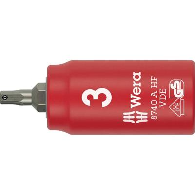 Wera 8740 A VDE HF 05005900001 Inbus Dopsleutelinzetstuk 3 mm