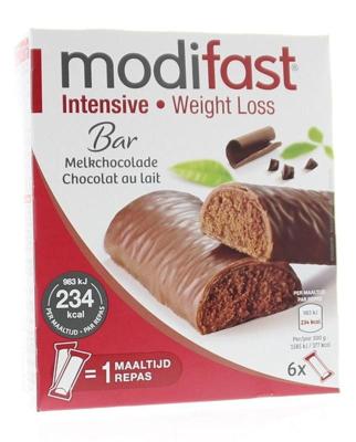 Modifast Intensive Reep Melkchocolade