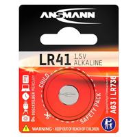 ANSMANN alkaline batterij LR41 1 Stuk zilver - thumbnail