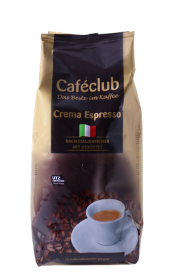 Caféclub - Crema Espresso Bonen - 1kg