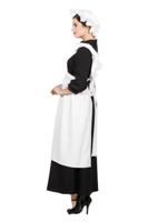 Schort + Muts Boerin wit - thumbnail