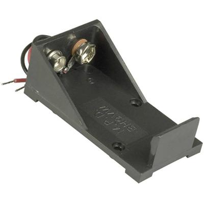 MPD BH9VW Batterijhouder Aantal cellen: 1 9V (blok) Kabel (l x b x h) 55 x 30 x 21 mm