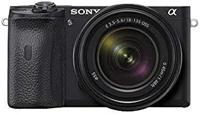 Sony Alpha 6600 E-Mount Systeemcamera, 24MP, 4K Video, Lange Batterijduur, Incl. SEL18135 Objectief, Zwart - thumbnail