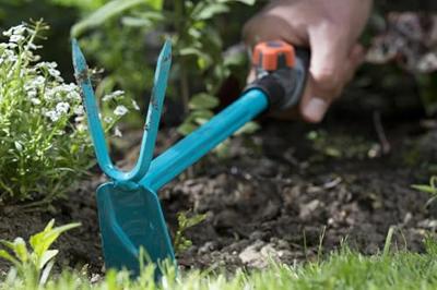 Gardena Combisystem handhark rechtvormig 2-tands - 8913-20 - 8913-20