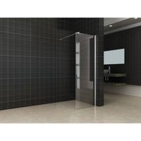 Inloopdouche Met Muurprofiel 60X200 cm En 10 mm Nano Anti Kalk Glas Aqua Splash - thumbnail