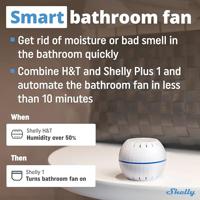 Shelly 20193 Temperatuursensor en luchtvochtigheidssensor - thumbnail