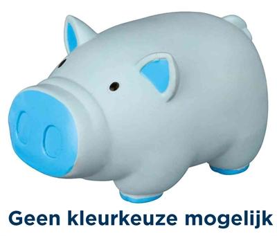 TRIXIE LATEX VARKEN MET DIERENGELUID ASSORTI 11 CM 3 ST