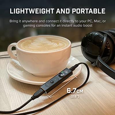CREATIVE Sound Blaster X1 Hi-RES Super X-Fi DAC externe USB en hoofdtelefoonversterker voor pc en Mac, ook compatibel met PS4, PS5 en Nintendo Switch