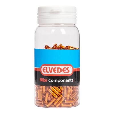 Elvedes antirafeldopjes 2,3mm oranje (500x) alum. ELV2012017