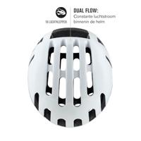 Buzaglo Catlike urban helm kompact&apos;o ii maat l glans wit - thumbnail