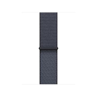 Apple Watch Band - Geweven sportbandje - 40 mm - Ankerblauw - Eén maat voor de meeste polsen