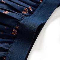 Kinderrokje met regenbogenprint 92 marineblauw - thumbnail