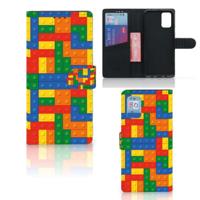 Samsung Galaxy A02s | M02s | Telefoon Hoesje | Blokken - thumbnail