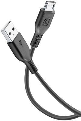 INTERPHONE oplaadkabel charging cable interph. usb to micro usb 120cm