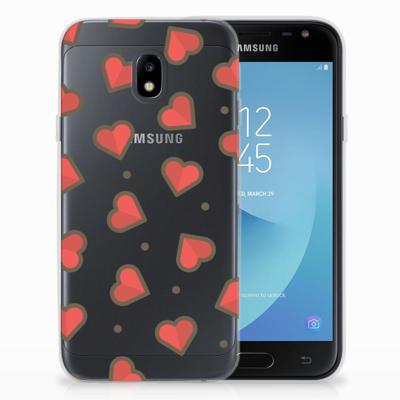 Samsung Galaxy J3 2017 | TPU bumper | Hearts