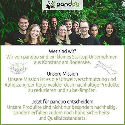 Pandoo Zakdoekjes - 3-laags - bamboe - 100 stuks Pandoo Zakdoekjes - 3-laags - bamboe - 100 stuks