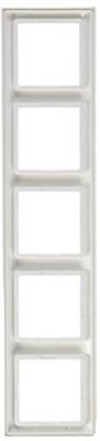 Jung AS585WW Frame Frame 5-voudig Alpine-wit 1 stuk(s)