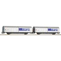 Piko H0 28309 H0 set van 2 schuifwandwagens Hbbilnss CH-SBB C/Railcare van de SBB - thumbnail