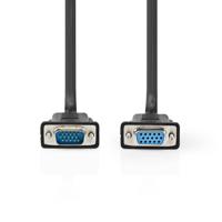 Nedis VGA-Kabel | VGA Male | VGA Female 15p | 1280x800 | 2 m | 1 stuks - CCGP59100BK20 CCGP59100BK20 - thumbnail