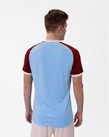 JAKO 4224 Shirt Iconic Km - Zachtblauw/Wijnrood - XL - thumbnail