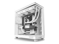 Mid-Tower Case - NZXT - H6 Flow - Dubbele kamer - Luchtkoeling - Wit - thumbnail