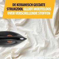 Tristar ST-8930 Strijkijzer Stoomgenator 2200W Antraciet/Blauw - thumbnail