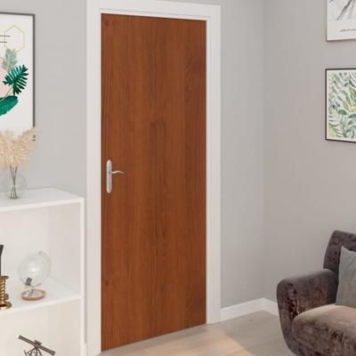 VidaXL Deurfolies zelfklevend 2 st 210x90 cm pvc lichteikenkleurig