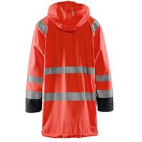 Blåkläder Regenjas High-Vis LEVEL 1 43242000 | High-Vis Rood/Zwart | Maat 3XL - 7330509571163 - thumbnail