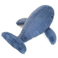 Pluchen walvis Waltraud 44 cm TEDDY HERMANN blauw - thumbnail