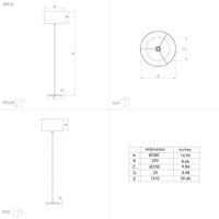 Stars of Light Chique vloerlampCasuarita - 39976 - thumbnail