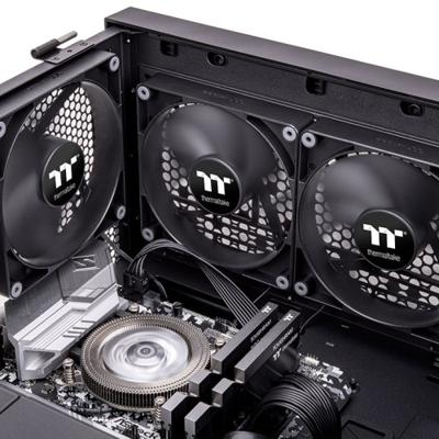 Thermaltake CL-F148-PL14BL-A PC-ventilator Zwart (b x h x d) 140 x 140 x 25 mm Thermaltake CL-F148-PL14BL-A PC-ventilator Zwart (b x h x d) 140 x 140 x 25 mm