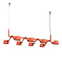 Tonone Bolt 8-pack Pendant Hanglamp - Oranje - thumbnail