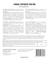 Cupplement Chaga Organic Supplement 60Capsules - thumbnail