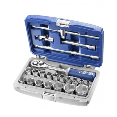 Expert by Facom doppenset met hulpstukken 1/4" | 42-delig | in koffer | E030702 - E030702