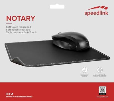 SpeedLink NOTARY Softtouch Muismat Zwart