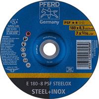 PFERD TOOLS 62017831 E 180-8 PSF STEELOX Afbraamschijf gebogen Diameter 180 mm Boordiameter 22.23 mm RVS, Staal 10 stuk(s) - thumbnail