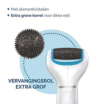 Scholl Velvet Smooth Express Pedi Rollers Extra Grof 2st - thumbnail
