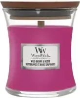 WoodWick wild berry & beets mini candle - thumbnail