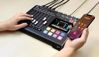 Tascam Mixcast 4 Podcast mixer