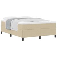 Bedframe Grijs groen 140 x 200 cm Katoenen stof - thumbnail