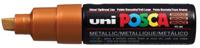 Uni POSCA paintmarker PC-8K, 8 mm, brons - thumbnail