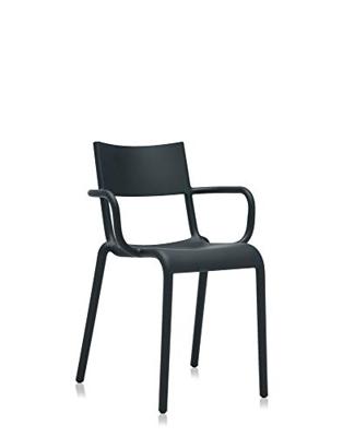 Kartell Generic A tuinstoel Zwart Kartell Generic A tuinstoel Zwart